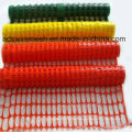 Plastic Orange Safety Mesh